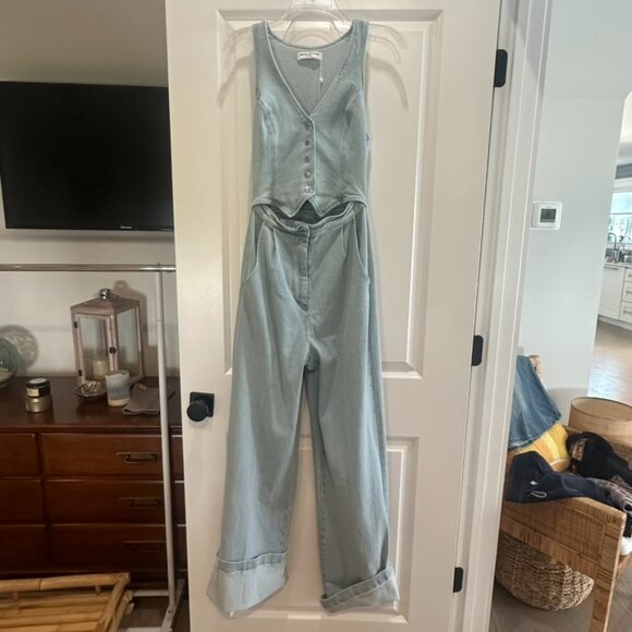 Amanda Uprichard ETHAN JUMPSUIT Small NWOT - Picture 5 of 8